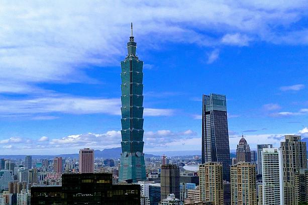 高ーい、「台北101」！(画像：林森in台湾)
