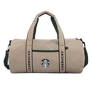 品牌卡其色背提兩用包$680