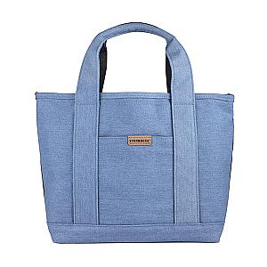 雙色丹寧女神提袋$780