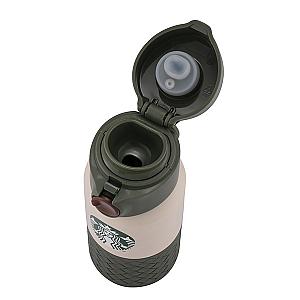 復古綠不鏽鋼彈蓋瓶(355ml)$1,080