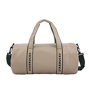 品牌卡其色背提兩用包$680