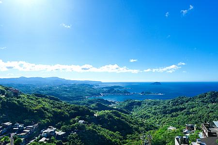 雨がよく降る「九份」だけれど、晴れたらそれはそれは絶景！
