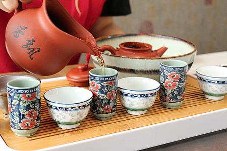 茶藝館(茶芸館)でまったりお茶タイム