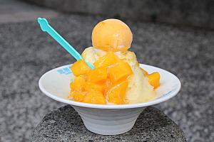 マンゴーかき氷、食べとこ！