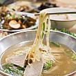 キターーー！「玉里麵(湯)」はつるっとした歯ごたえ。全体的にであっさり味です。