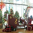 クリスマスムードなんだけど、ところどころに紅葉の葉っぱが…？高山もテーマのひとつで、台湾中部にある福壽山農場という高山秘境とコラボしているので、クリスマスデコレーションとともに、真っ赤な楓やリンゴも出迎えてくれます！この、福壽山農場の秋×クリスマスバージョンの展示は、来年1月2日まで！