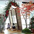 とっても可愛いこのクリスマス小屋。台北101は言わずと知れた観光名所ですが、こんな風にプライベート空間も演出がされているのがよき♡