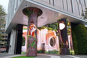 【台北新スポット】巨大LEDスクリーン「Taipei Lumitree(敦南之森)」は台北のオアシス♡ 敦南之森 TaipeiLumitree 台北のオアシス 台北新スポット LEDスクリーン 無料スポット 信義安和クリスマス