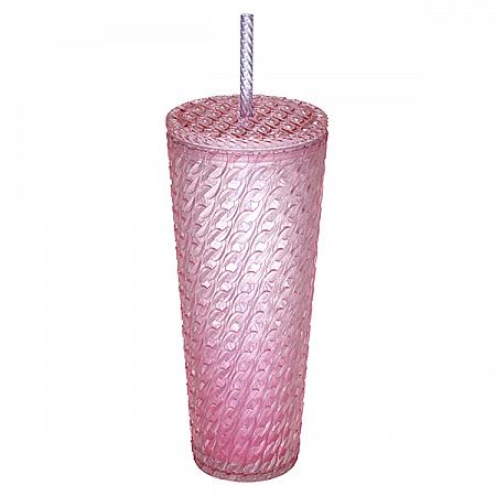 24OZChained櫻色TOGO冷水杯(710ml)$750
