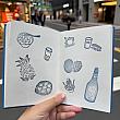 「台灣印象集章冊(台湾スタンプ帳)」の中は無地タイプ