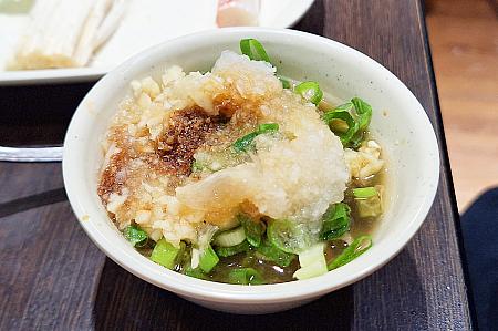 そのほか、つけダレや……