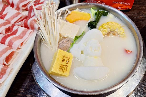 ただ、スープで温められると溶けちゃってちょっと悲惨～！でもそれもご愛敬？