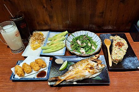 【台北グルメ】日式居酒屋「狗一下」は日本っぽさを残しつつ台湾らしいお料理の数々が味わえます 狗一下 日式居酒屋 台北グルメ 居酒屋 ディナー お酒の飲めるレストラン 台湾旅行 日本では食べられない水蓮
