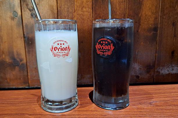 さぁ、それでは注文していきましょう！まずはビール！といきたいところですが、アルコールの気分じゃなくて、カルピスとコーラを頼むナビペア。台湾の居酒屋さんって子連れもOKっていうところが多く、アルコールを飲まなくても全然楽しめるのです。もちろんアルコールでも楽しめますよ！