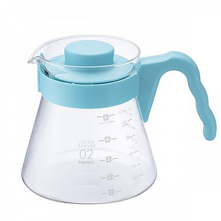 V60淺藍好握玻璃壺(700ml)$400