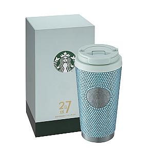 Bling晶鑽藍週年不鏽鋼杯(473ml)$3,990