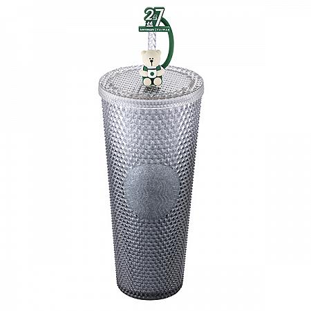24OZBling週年綠圍裙熊TOGO冷水杯(710ml)$1,250
