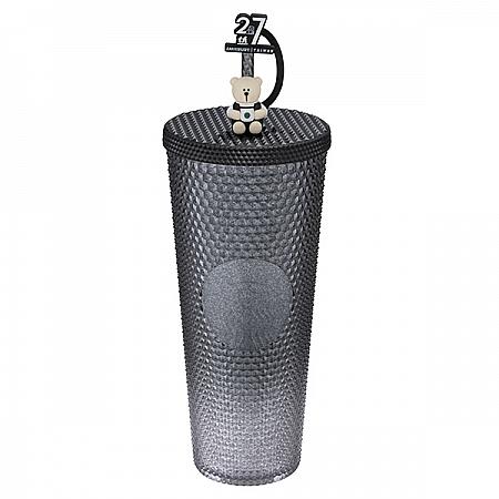 24OZBling週年黑圍裙熊TOGO冷水杯(710ml)$1,250