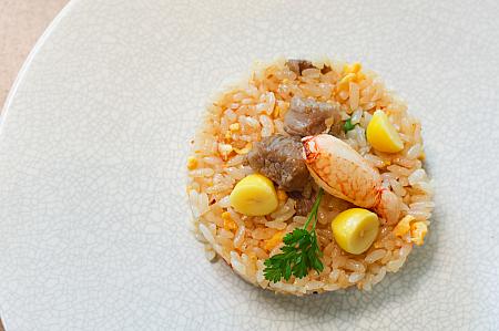 前の3品と同様に、見た目は可憐なんですが、ボリューミーで満腹に！