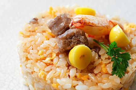 前の3品と同様に、見た目は可憐なんですが、ボリューミーで満腹に！