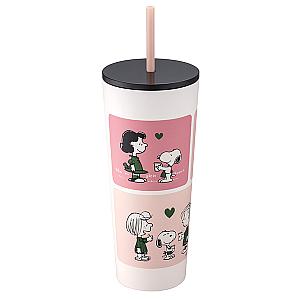 PEANUTS友誼不鏽鋼TOGO冷水杯(710ml)$1,400