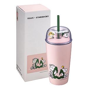 PEANUTS分享不鏽鋼TOGO冷水杯(473ml)$1,800