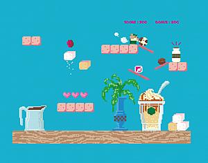 レトロゲーム風のイラストがいい感じ！