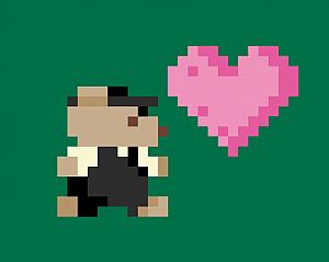 レトロゲーム風のイラストがいい感じ！