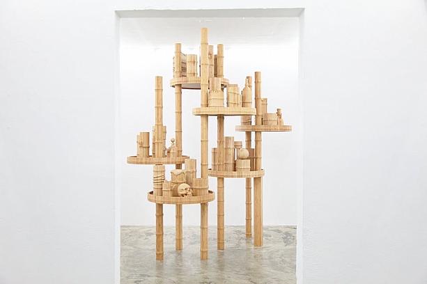 范姜明道氏による作品『竹林』