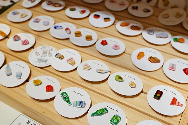 台北ナビでもご紹介しているPIKNIKとコラボしたスナッチ(Snatch Store)のイヤリングもありました～！