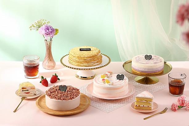 母の日はスタバのホールケーキで♡