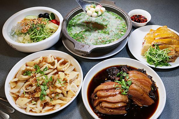 気になるお料理は、客家料理祭り！白米がよく進む、濃い味付けで日本人の舌に合う味付け。