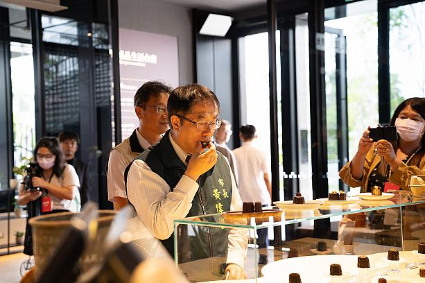 なおメディア発表当日は、台南市長の黃偉哲さんも駆けつけました！