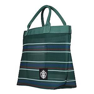 星風雅條紋網布提袋$600