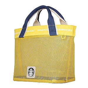 夏日黃女神網格提袋$600