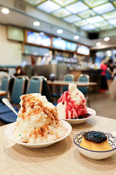 ウリは何て言ったって種類豊富な雪花氷(雪片冰系列)です！単にミルク味の氷を削るのではなく、抹茶ミルクやコーヒーミルク、ピーナッツバターミルクなど趣向を凝らしたミルクかき氷が人気なんです♡