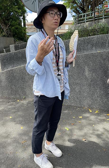 こちらの集落を案内してくれたのは、曙旅文化工作室 吳函恩さん。ご自身の祖父が現在もこの街で暮らしているそうです。台湾を深く知るならこういった街の散策をすると良いかもしれません。なんの変哲もなさそうに見える田舎の街でも、興味を持って歩くと趣のある街に見えてきます