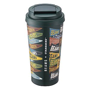 BEAMS三角旗不鏽鋼杯(473ml)$1,380