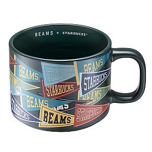 BEAMS三角旗馬克杯(355ml)$700