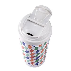 BEAMS方格旗不鏽鋼杯(473ml)$1,380