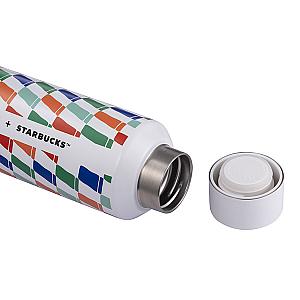 BEAMS方格旗不鏽鋼水壺(473ml)$1,300