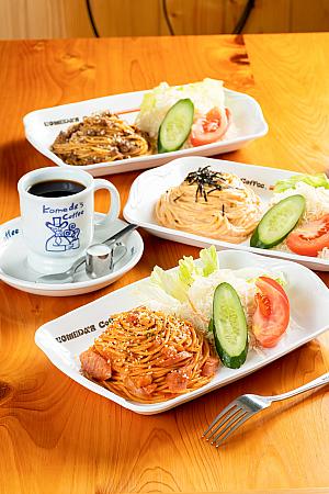11時以降の朝食タイム以外もフードメニュー＆スイーツメニューが充実していますよ～！