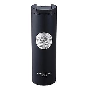 Troy黑銀章不鏽鋼杯(473ml)$1,180