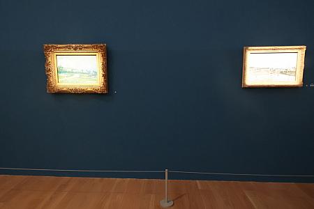 会場内は印象派の画家の52作品が展示されていて、館内の案内図や場内に設置されているQRコードをスキャンすると、作品に関する詳細を見たり聞いたりすることができます。気に入った作品を撮影する場合、フラッシュを使うのは厳禁なので、ご注意を。