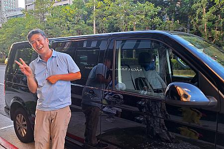 笑顔が素敵で親切な運転手・李さん