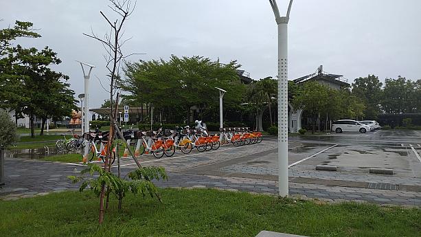 大鵬湾遊客センターのYouBikeステーション