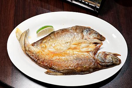 ミナミコノシロのソテー(香煎午仔魚)