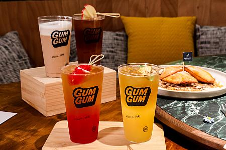 「GUMGUM」は2017年、信義エリアからスタートした台湾クラフトビール＆チキンウイング(手羽先)が楽しめるお店。お洒落な店内で、仲間とワイワイ飲んだり、食べたり楽しめるとあって瞬く間に人気に。ここ「GUMGUM EGG(剛剛小巨蛋店)」は4つ目となる支店なんですよ。