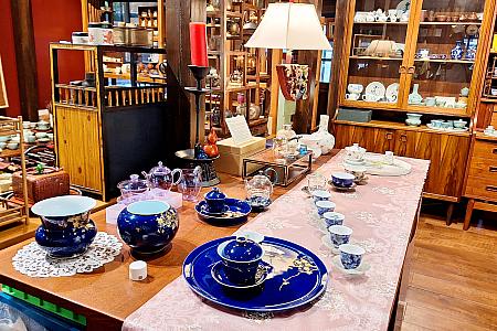 【台湾茶藝館】レトロな榕錦時光生活園區を彩る台湾茶＆中国茶のティーサロン「自慢茶館」 台湾茶藝館 榕錦時光生活園區 自慢茶館 茶芸館 中国茶 台湾茶 工夫茶 水餃子 台湾土産 茶器 台湾旅行 台北旅行 台湾観光台北観光