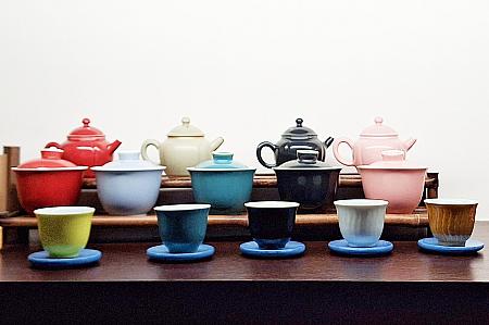 【台湾茶藝館】レトロな榕錦時光生活園區を彩る台湾茶＆中国茶のティーサロン「自慢茶館」 台湾茶藝館 榕錦時光生活園區 自慢茶館 茶芸館 中国茶 台湾茶 工夫茶 水餃子 台湾土産 茶器 台湾旅行 台北旅行 台湾観光台北観光
